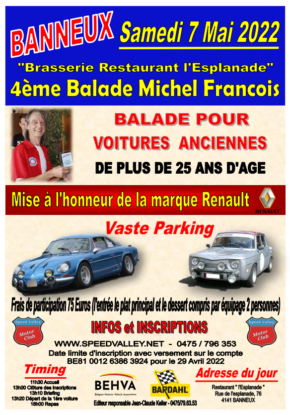 4ème Balade Michel Francois