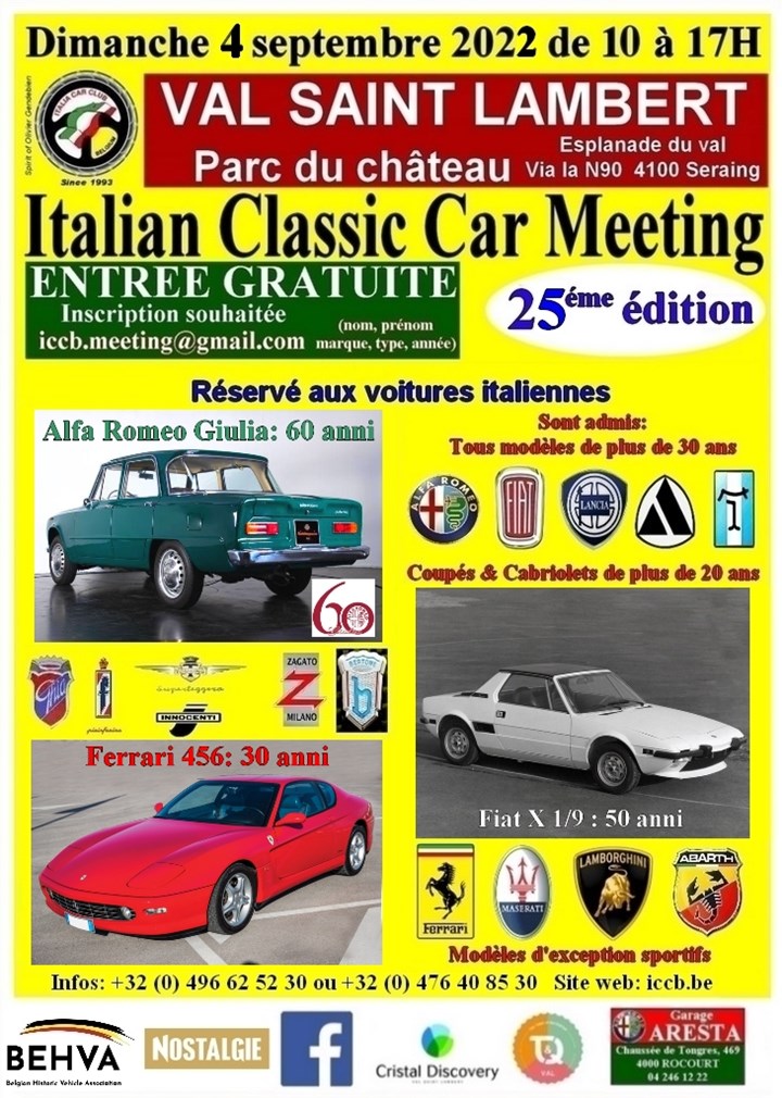 25ème ITALIAN CLASSIC CAR MEETING