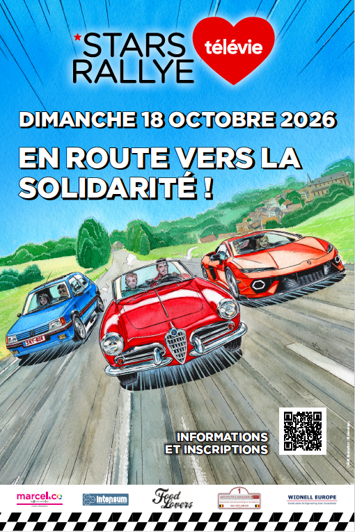 Stars Rallye Télévie 2026