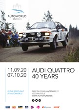 Autoworld - Audi Quattro - 40 Years