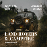 Land Rovers & Campfire - Belgian Edition