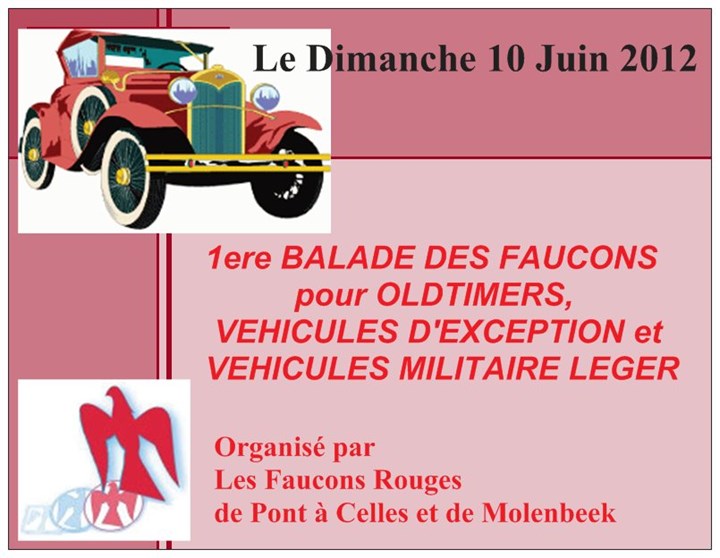 1ere Balade des Faucons pour Oldtimers