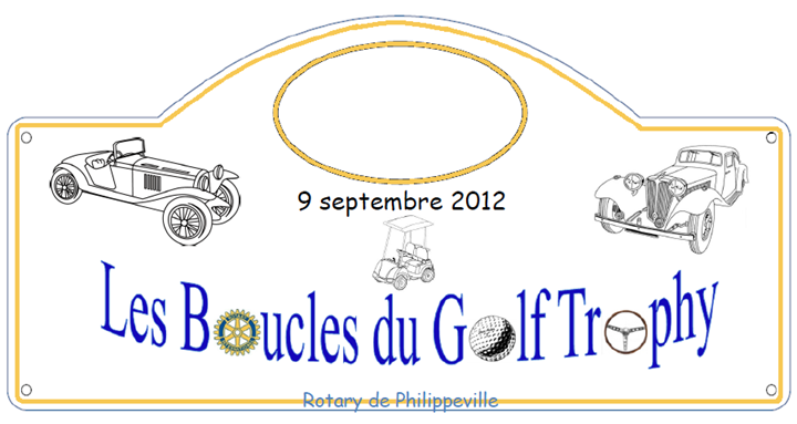 Les Boucles du Golf trophy