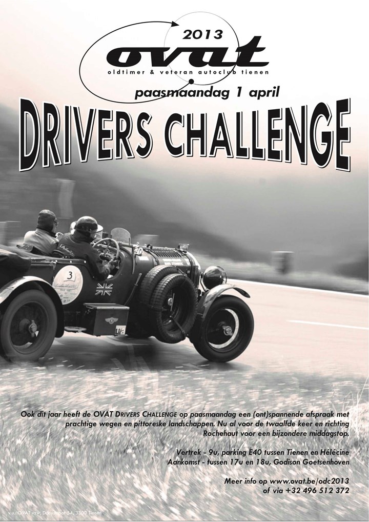 OVAT Drivers Challenge ODC 2013