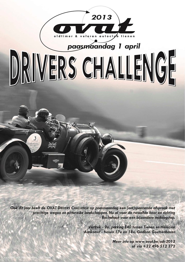 OVAT Drivers Challenge ODC 2013