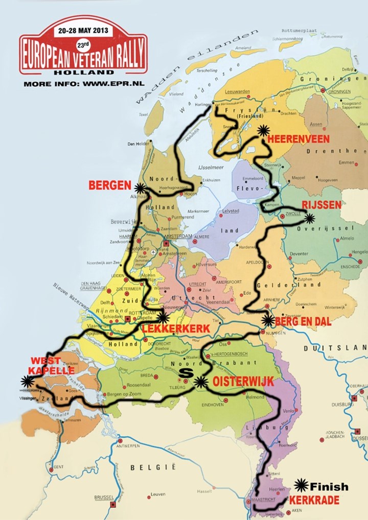 23E EUROPEAN VETERAN RALLY