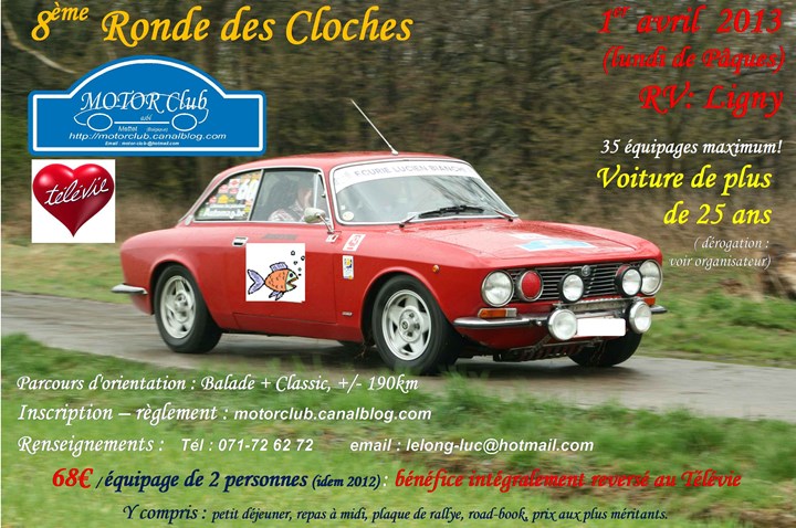 8ème Ronde des Cloches - Télévie