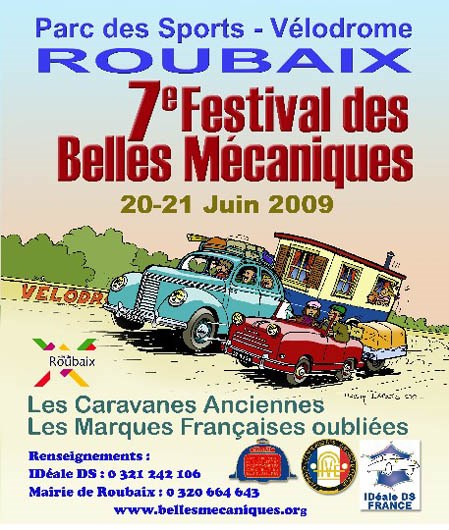 Le Festival des Belles Mécaniques à Roubaix
