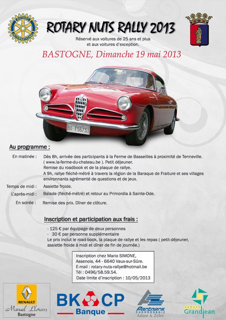 ROTARY NUTS RALLY 2013