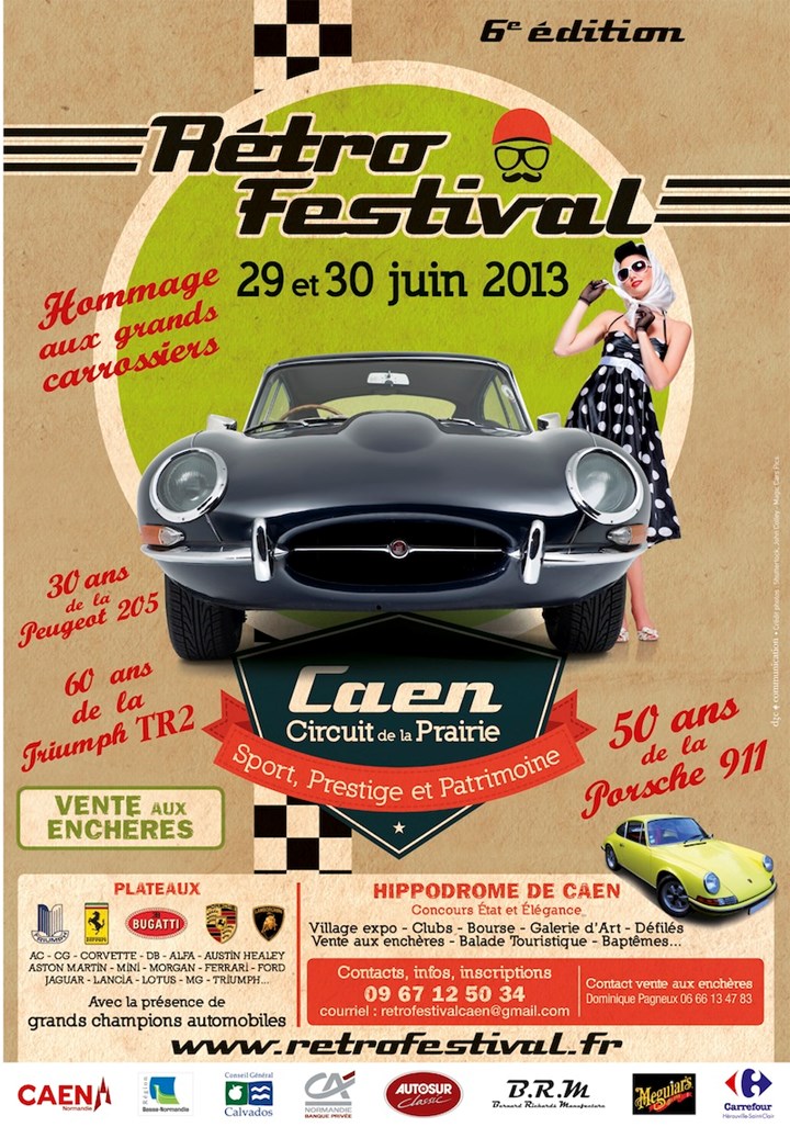 6ème édition du Rétro Festival à CAEN