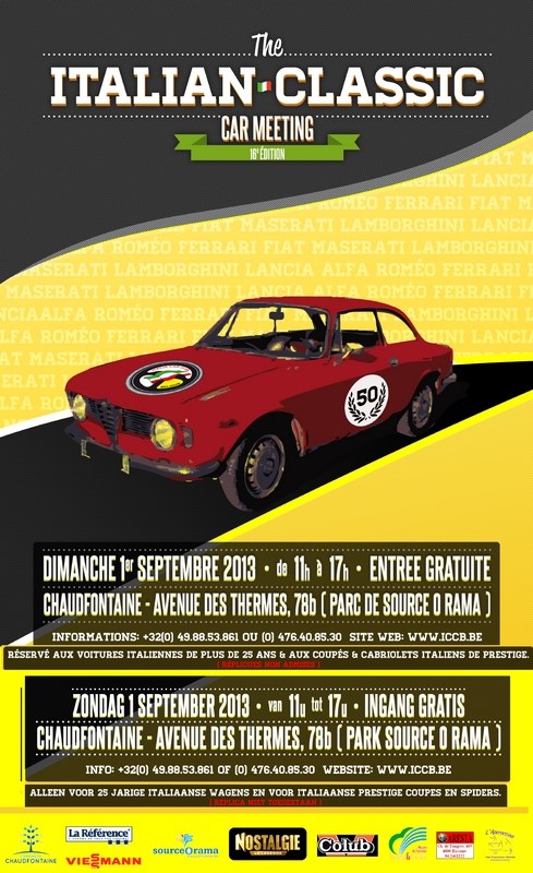16ème Italian classic car meeting