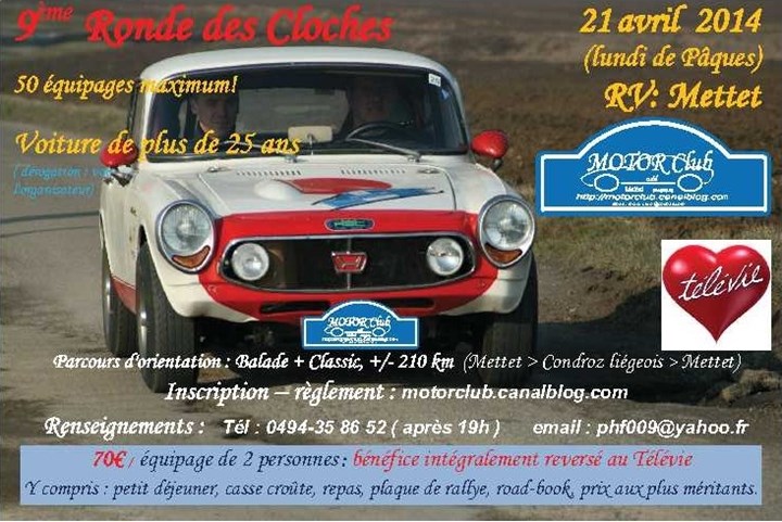 9ème Ronde des Cloches Télévie