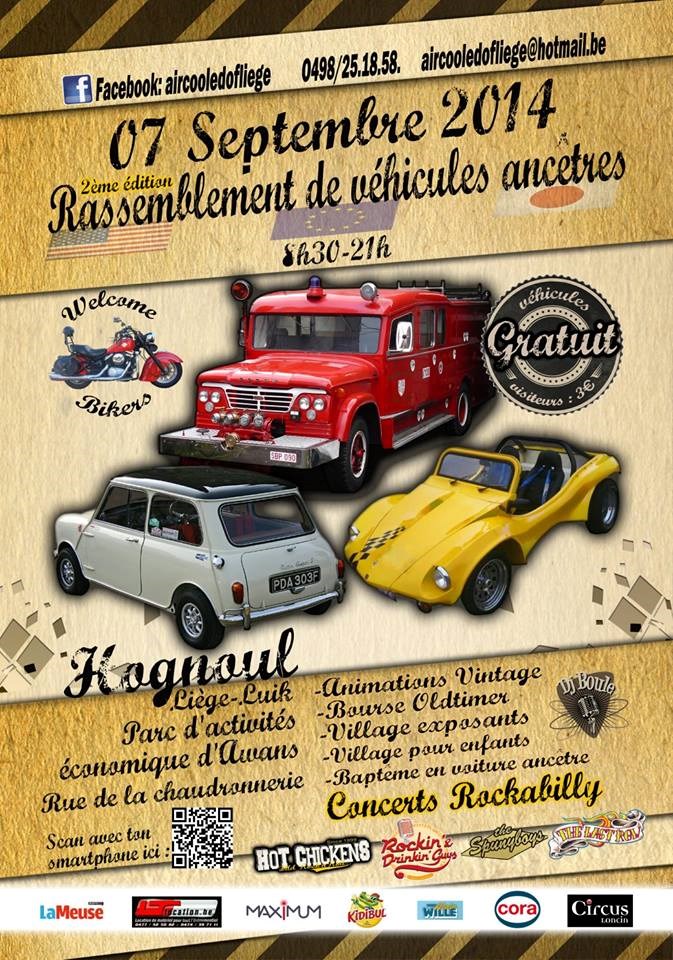 Rassemblement de vehicules ancêtres