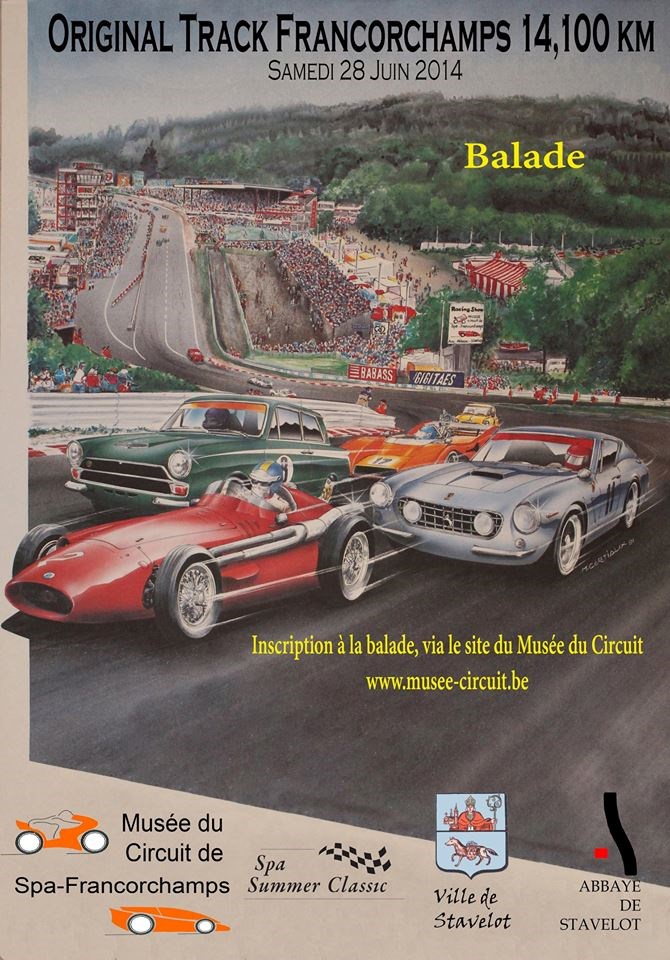 ORIGINAL TRACK FRANCORCHAMPS 14,100 KM