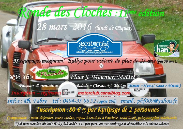 11ème Ronde des Cloches