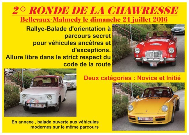 2° RONDE DE LA CHAWRESSE