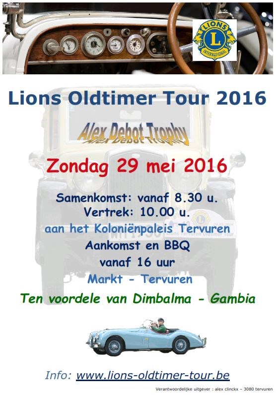 Lions Oldtimer Tour 2016 