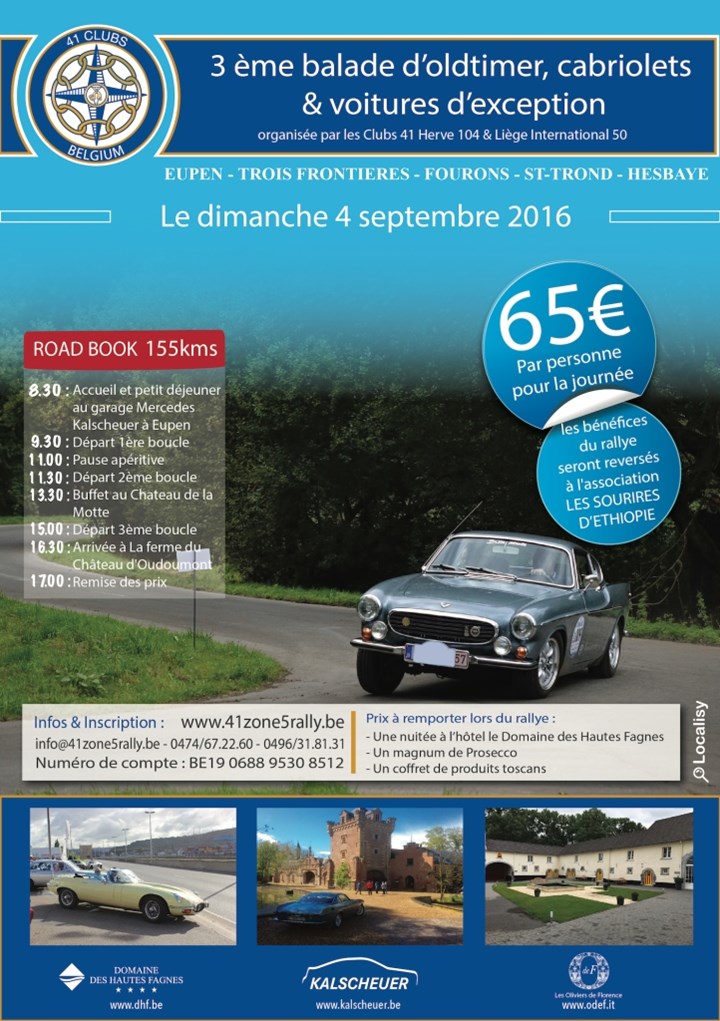 Rallye Club 41 Herve et Liège 50 International
