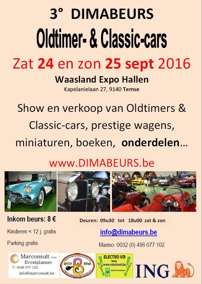 oldtimers en classiccars beurs