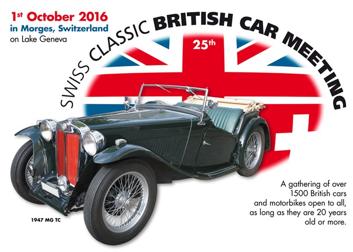 Swiss Classic British Car Meeting