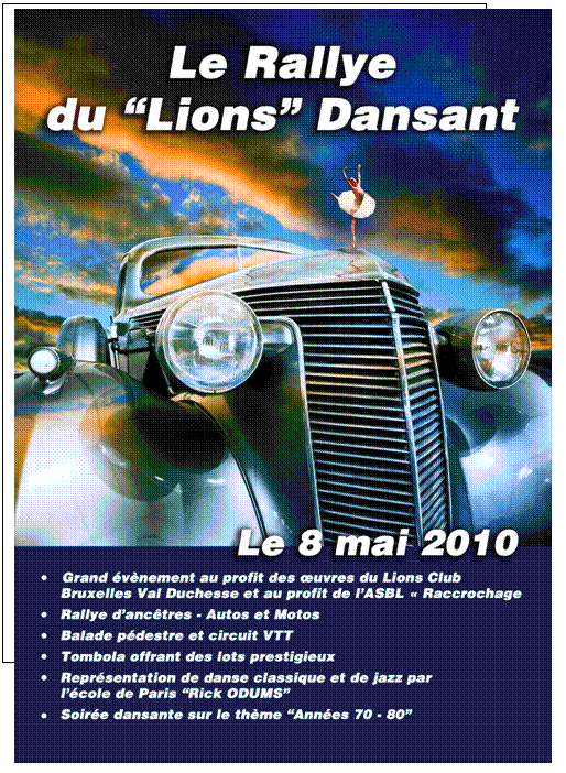 Rallye du "Lions" dansant
