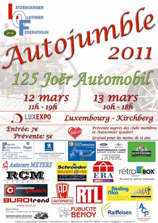 Luxembourg AUTOJUMBLE 2011