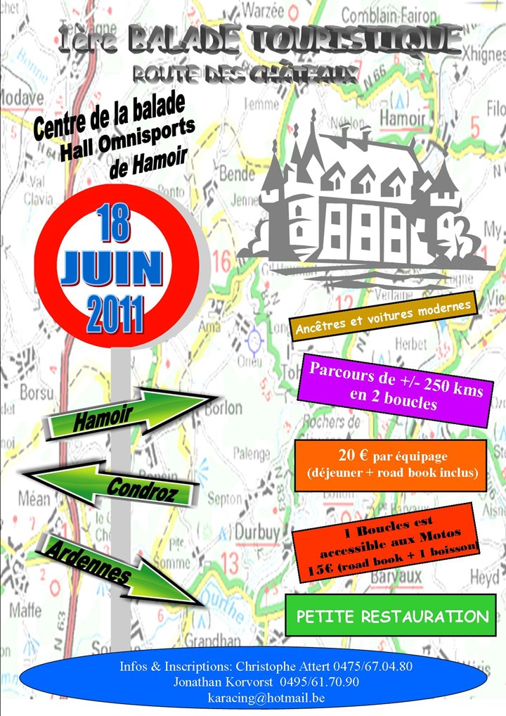 route des châteaux