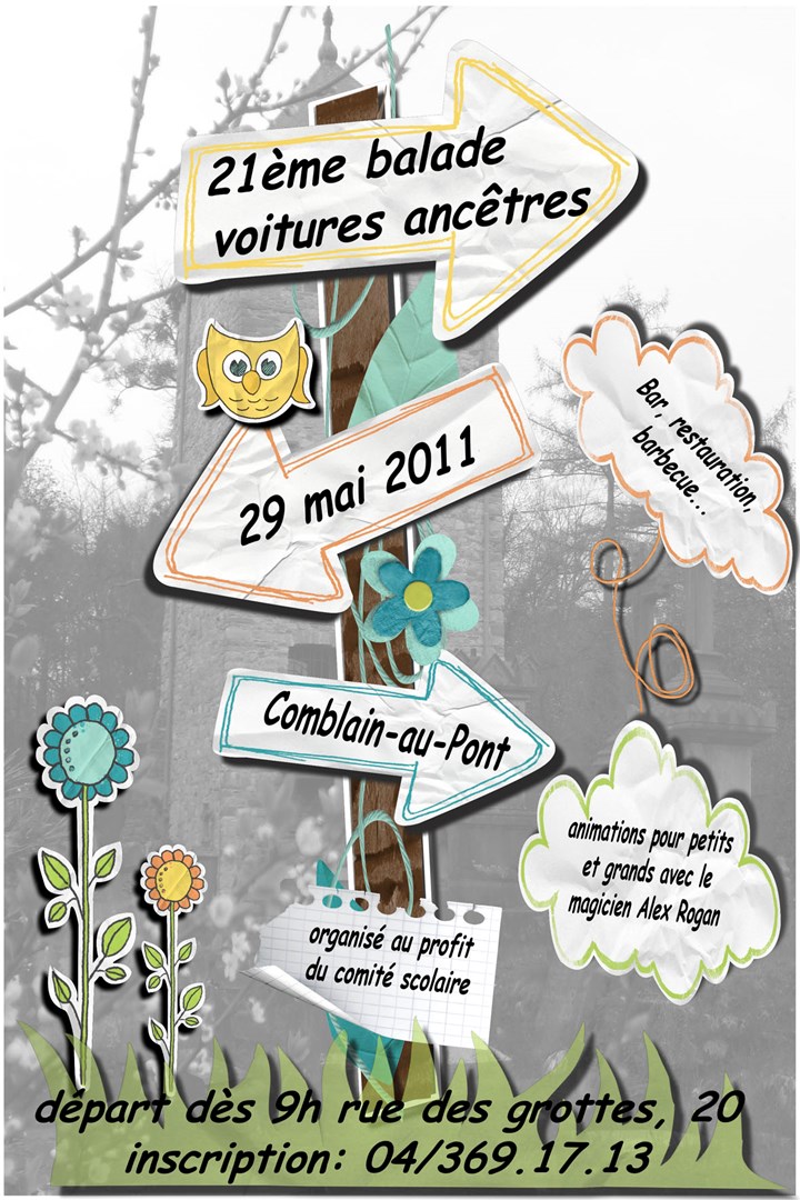 Balade de voitures anciennes