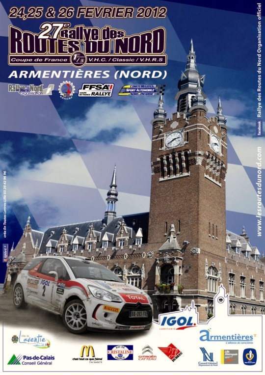 Le Rallye des Routes du Nord 2012