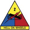 2ND ARMORED DIVISION ASSOCIATION - MILITARY VETERAN VEHICLE CLUB - HELL ON WHEELS VZW